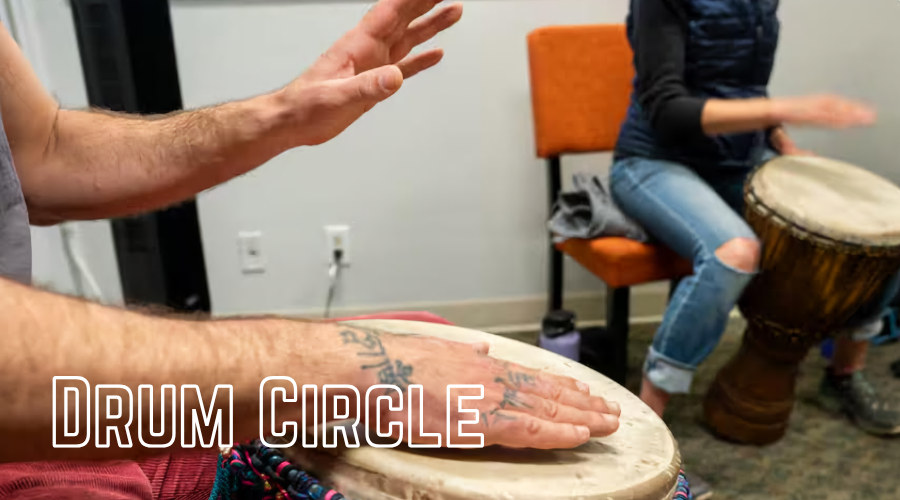 Saturday, May 16 at 1:00 p.m.

Moderated by BSMA instructor Tim Dabrowski, the drum circle is all about the communal experience of drumming together.